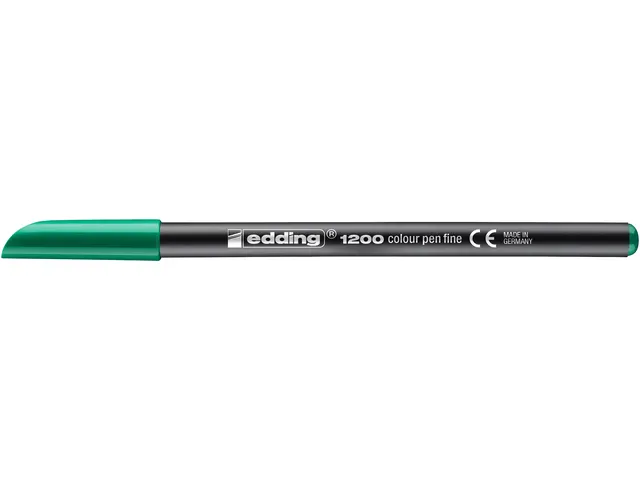Fineliner edding 1200 groen 0.5-1.0mm