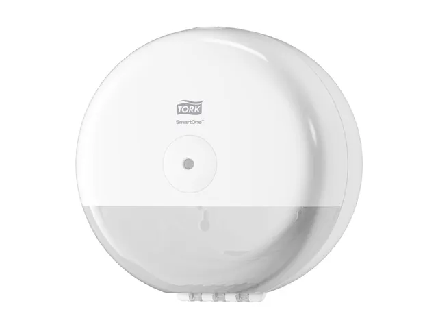 Tork 681000 T9 SmartOne Mini Toiletpapier Dispenser Elevation Wit