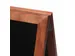 Panneau trottoir bois marron clair 68x120cm
