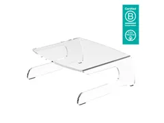 LCD Monitorverhoger VH 550 transparant acryl