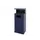 Buitenafvalbak met afdak 55 liter blauw