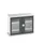 vitrinekast 800x1050x550mm 2xStalen bodem romp RAL7035 front RAL7016