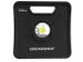 acculamp,behuizing gegoten aluminium,1 LED,3000lumen,draaggreep