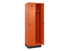 locker voor scheiding van kleding,HxBxD 1950x600x500mm,2vak