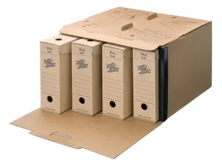 Archiefdoos Loeff Filing Box 3003 folio 345x250x80mm karton - 4
