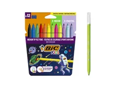 Kleurstift Bickids Cosmo clipstrip à 12 etuis