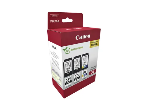 Canon PG-575XL & CL-576XL Inktcartridges Zwart + Kleur XL