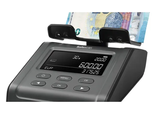 Geldtelweegschaal Safescan 6165 G3 zwart