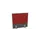 opzetpaneel bureau aanbouw achter MS-donkergrijs BN4011-rood 600mm