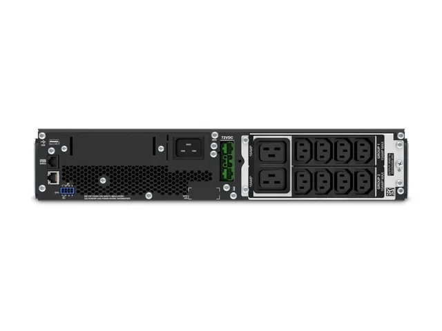 APC Smart-UPS On-Line SRT2200RMXLI - 2,2kW/VA, 8x C13 & 2x C19, rackmo