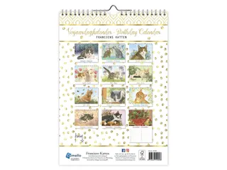 Verjaardagskalender Franciens Katten "Jeroen" A4 - 4