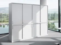 rayonnage de bureau HxlxP 825x400x445mm MP-gris clair