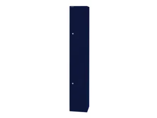 Garderobekast 1802x305x305mm 1x2 Vakken Plaatstaal Oxfordblauw - 1