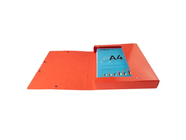 Klasseerdoos IDERAMA rug 40mm rood