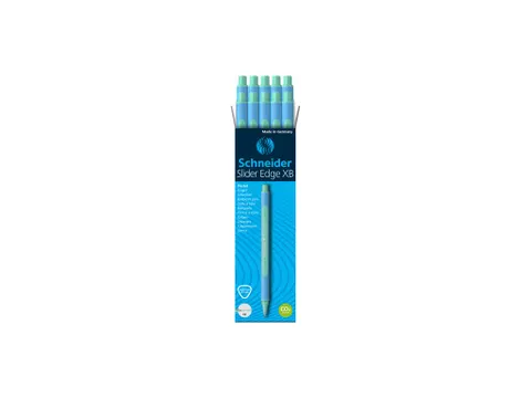 Balpen Schneider Slider Edge XB Pastel Mint doos 10 stuks
