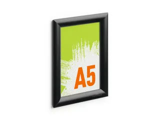 Kliklijst aluminium A5 Zwart - 3