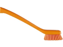 Vikan Hygiene smalle borstel Oranje lange steel