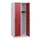 schoollocker,HxBxD 1530x600x500mm,2vak,vak B 300mm,draaigrendel