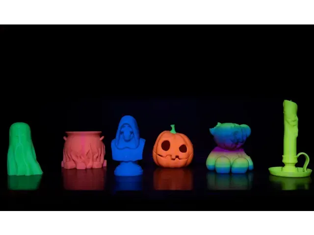 Polymaker 3D filament Panchroma PLA Luminous 1,75mm Groen 1kg