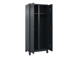 locker voor scheiding van kleding,HxBxD 1950x800x500mm,2vak