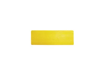 Vloermarkeringssticker in Streepvorm Geel 50x150mm - 1