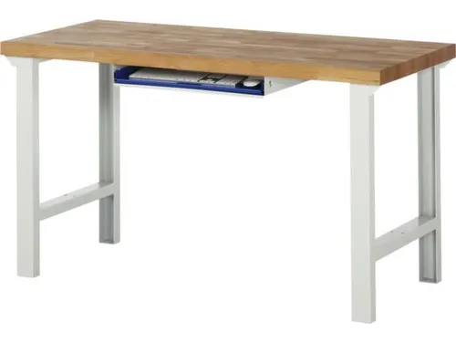 uittreklade voor toetsenbord,v. werkbank,HxBxD 85x640x485mm