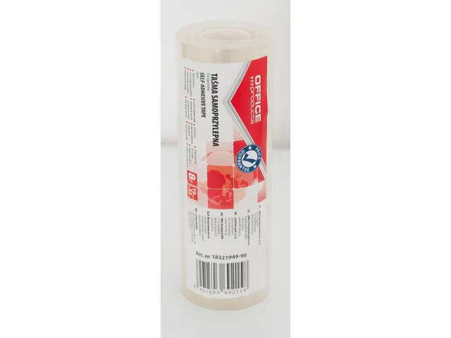Kantoortape transparant 19mmx33m 8 stuks