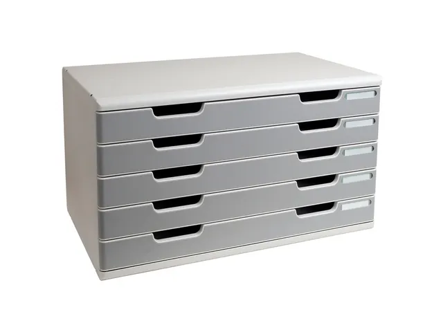 Ladenblok MODULO A3 5 laden Classic Grijs