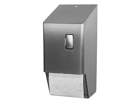 Toiletpapier houder RVS 2 Rollen