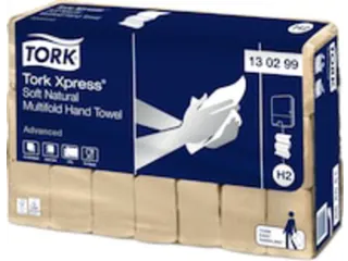 Tork 130299 Xpress H2 Soft Natural Multifold Handdoek 2-laags - 7