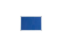 Prikbord 2000 Maulpro Textiel 100x150 Cm Blauw