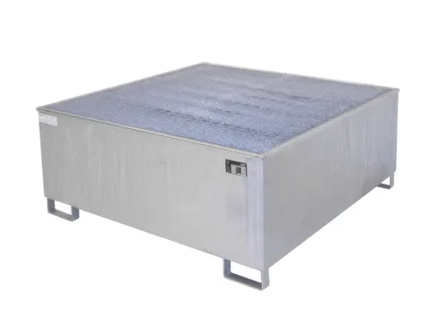 Opvangbak 4x 200l Opvangvol. 211l Pe-Element 288x1212x1212mm