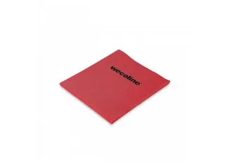 Microvezeldoek Nonwoven 38x37cm Rood, pak 5 stuks - 1