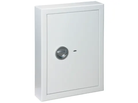 Sleutelkluis klasse A HxBxD 636x460x120mm 100haakjes 35kg Ral7035