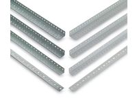 Zelfbouw-profiel 38x38x1.7mm Gatmaat 8.5/12x8.5/8.5mm L 3m Ral7035