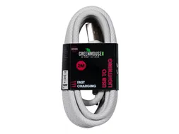 Kabel Green Mouse USB-A naar Lightning data Woven 2m