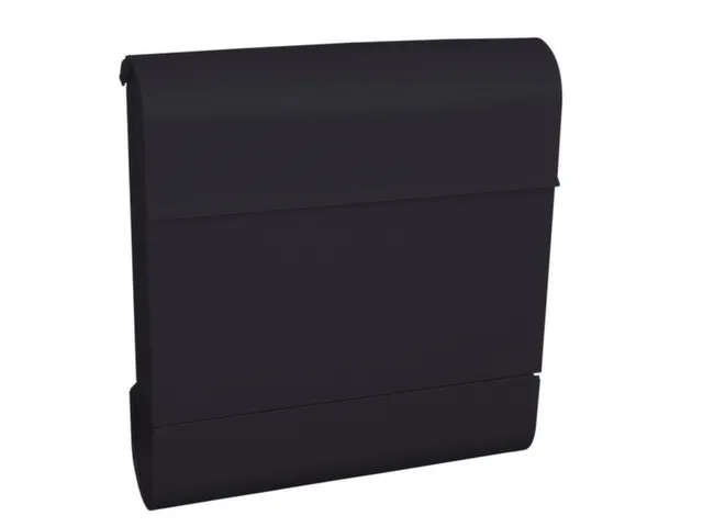 muurbrievenbus,staal,antraciet,HxBxD 410x372x118mm,inworp boven