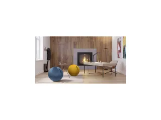 Ergoball ergonomische zitbal donkerblauw Ø 65 cm. - 7
