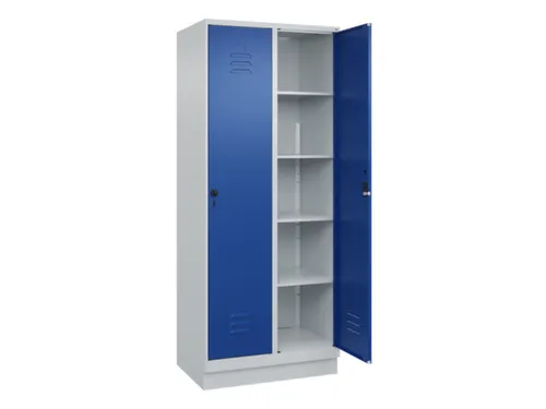wasgoedverdeelkast,HxBxD 1950x800x500mm,vak B 400mm,cilinderslot