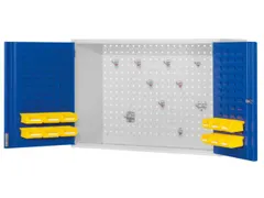 Armoire Murale Hxlxp 620x920x335mm Portes/parois Plaques à Fentes Ral