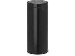 Touch bin New Prullenbak 30 Liter Mat Zwart