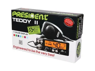 Cb-Radiostation (AM/FM) President Teddy II - 40 Kanalen - 2