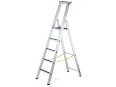 veiligheidsladder,eenzijdig,5treden m. R13-laag,stand H 1,33m
