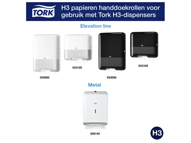 Handdoek Tork Zigzag 1-laags Universal Wit 290158 15x266 Stuks