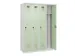 locker voor scheiding van kleding,HxBxD 1850x1200x500mm,4vak