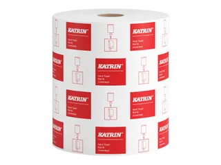Handdoekrol Katrin Centerfeed M 485049 1-laags 21cmx300m wit - 4