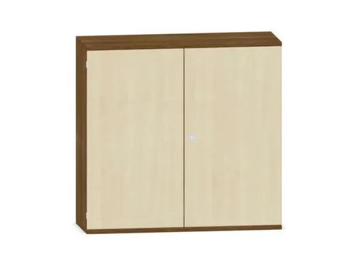 kantoorkast,HxBxD 1150x1200x430mm,decor romp noten,decor front esdoorn