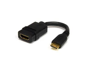 High Speed Hdmi Kabel Hdmi Naar Hdmi Mini F/m 12.5cm - 1