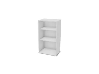 kantoorstelling,opbouwelement,HxBxD 1070x600x445mm,Bl-wit - 2