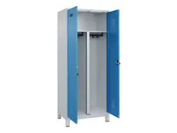 PBM-locker,HxBxD 1950x800x500mm,2vak,vak B 400mm,draaigrendel